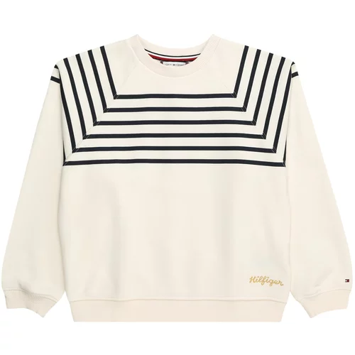 Tommy Hilfiger Sweater majica 'Brennon' mornarsko plava / zlatno žuta / crvena / bijela