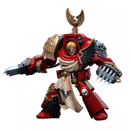 JOY TOY Warhammer 40k Action Figure 1/18 Blood Angels Assault Terminators Sergeant Santoro Slike