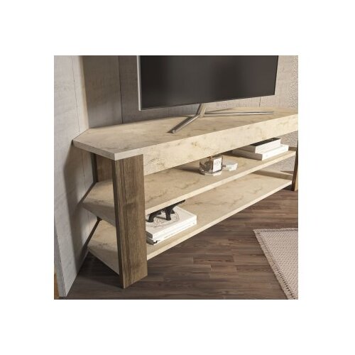 Hanah home tv polica rita white oud oak Slike