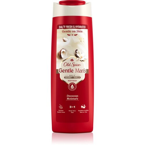 Old Spice Gentle Man&amp;#039;s Coconut &amp;amp; Vanilla gel za prhanje 3v1 400 ml Slike