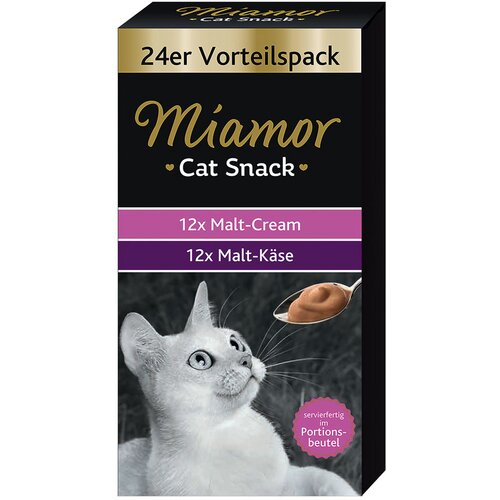 Miamor Cat Snack krema s sladom & slad-sir Multibox - Varčno pakiranje: 48 x 15 g Cene