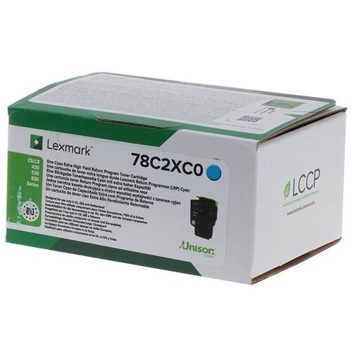 Lexmark Toner 78C2XC0 (modra), original Cene