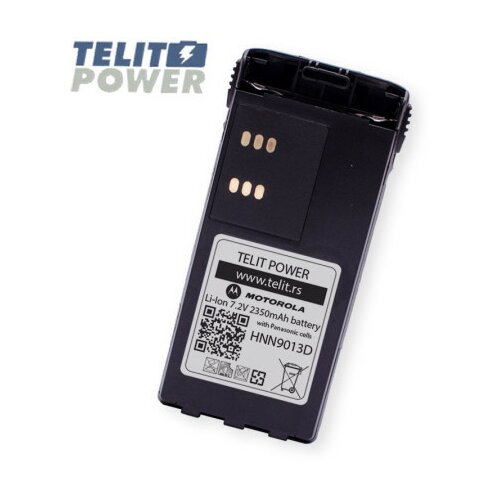 TelitPower baterija za MOTOROLU GP328, GP340 radio stanicu HNN9013, HNN9013D Li-Ion 7.2V 2350mAh Panasonic ( P-1517 ) Slike