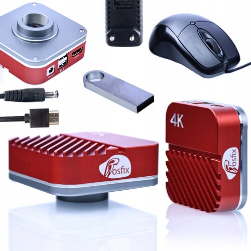 Rosfix Hercules Pro KHMP-4K-60FPS Mikroskopska Kamera &ndash; 4K@60fps, 16 MP Sony CMOS, C-Mount | 1/1,8", 2,0 &micro;m, USB/HDMI, (5000356650) Cene