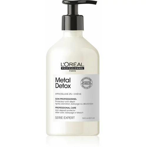 L´Oréal Paris Serie Expert Metal Detox globinsko čistilni šampon po barvanju 500 ml
