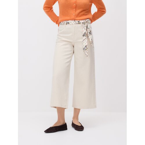 Reserved LADIES` JEANS TROUSERS & BELT - boja kože Cene