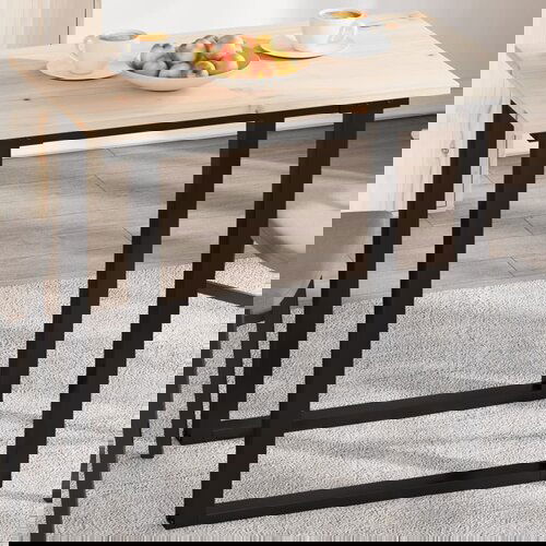VidaXL Ploča za stol 80 x 50 x 1 7 cm od masivne borovine pravokutna Slike