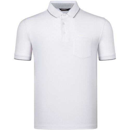 Dewberry T8573 MEN'S T-SHIRT-WHITE 2 Slike