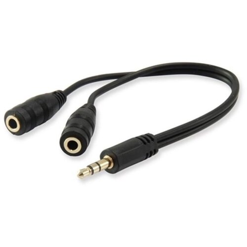 Equip Audio Splitter kabel 3,5 mm 1x mo&scaron;ki > 2x Ženska - 147941, (21733105) Cene
