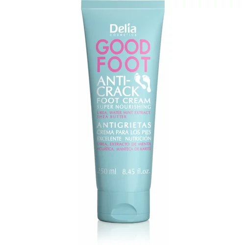 Delia Cosmetics Good Foot Anti Crack hranilna krema za noge 250 ml