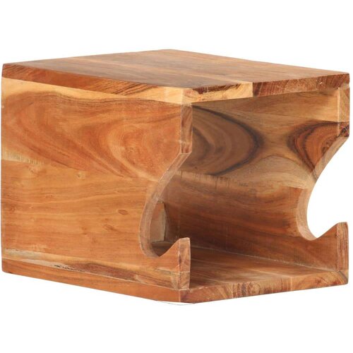 vidaXL Zidni stalak za bicikl 35 x 25 x 25 cm masivno bagremovo drvo Cijene