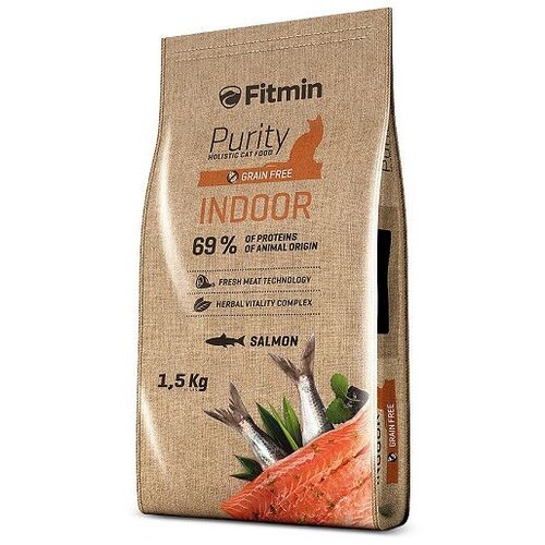 Fitmin Cat Purity Indoor, hrana za mačke 400g Slike