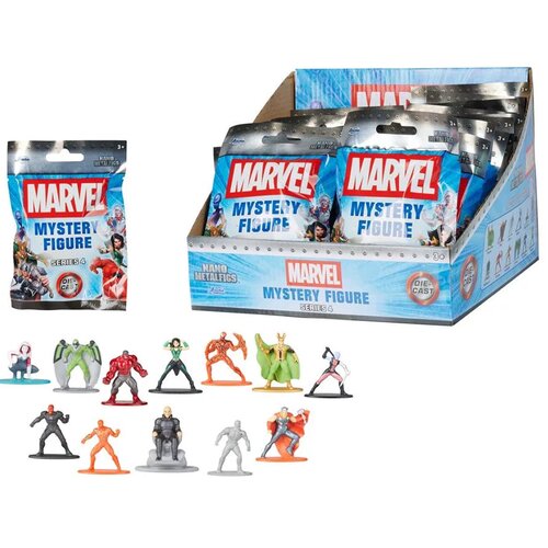 Jada Toys Marvel: Nano Metalfigs metalno figurice iznenađenja, razne vrste, 1 kom - Slike