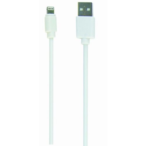 Gembird CC-USB2-AMLM-W-1M USB 2.0 Lightning kabl, beli, 1 m Slike