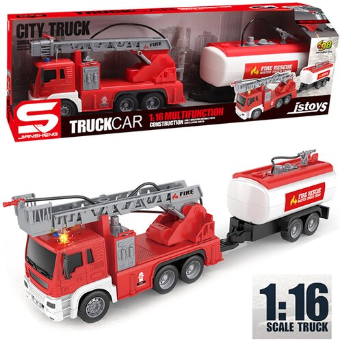 Vatrogasni kamion sa prikolicom 36989 Cene