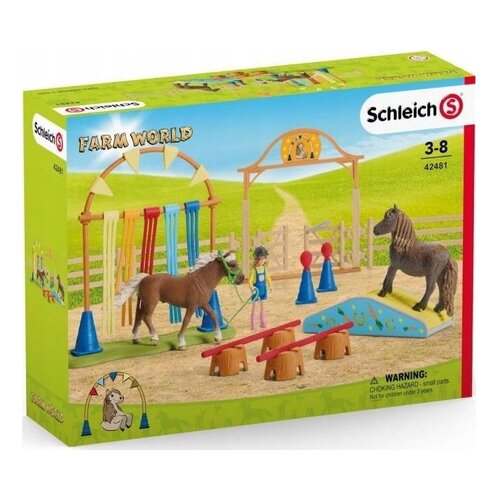 Schleich trening za ponije, set figura Slike