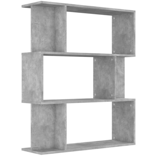 Maison Chic Knjižna omara - Knjižni regal betonsko siva 80x24x96 cm iverna plošča, (21726405) Cene