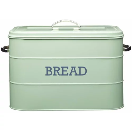 Kitchen Craft zelena limena kutija za kruh Nostalgia
