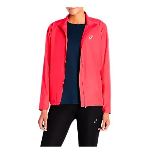 Asics Women's jacket Silver Jacket Pink, L