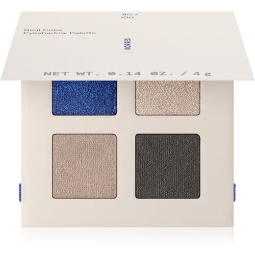 Korres Real Color Natural Palette paleta senčil za oči odtenek 02 Smokey Sea 4 g Cene