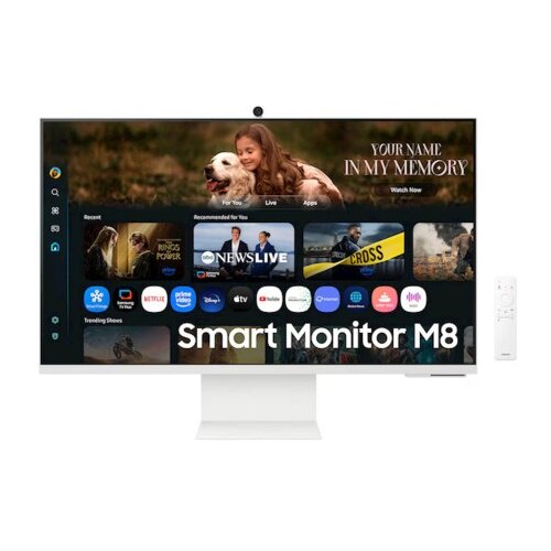 Samsung Monitor 32 M80F Smart M8, VA, 3840x2160, HDMI, USB-C, Wi-Fi, BT, kamera Cene