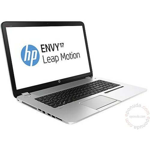 Hp Envy TouchSmart 17-j121na, Intel® Core™ i7-4710MQ 2,5GHz, 16GB DDR3L, 2TB, 17.3 FHD (1920x1080) BrightView LED-backlit Touch Screen, NVIDIA GeForce 840M 2GB, win 8.1 K4F14EA laptop Slike