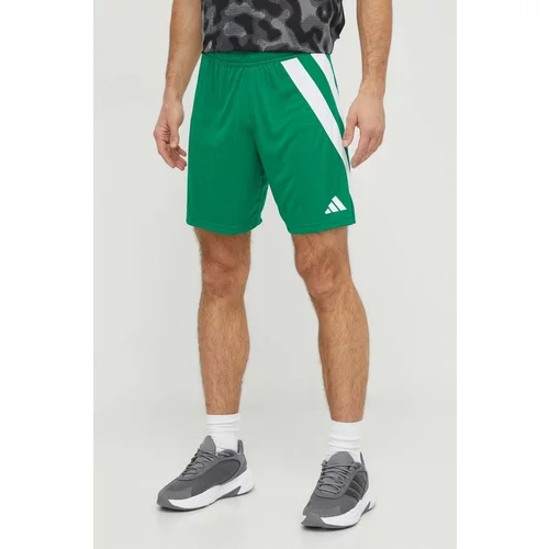 Adidas Kratke hlače za vadbo Fortore 23 zelena barva