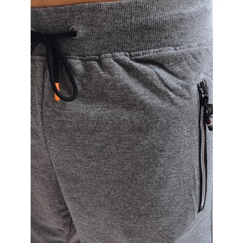 Men's 3/4 pants - Klery M – dark grey