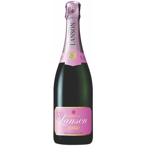 Champagne Lanson vino Rose Label Brut Champagne 0.75l Slike