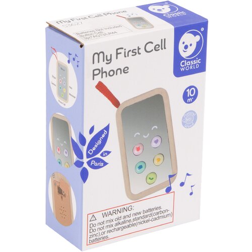 Classic World Drvena igračka Moj prvi telefon Cene