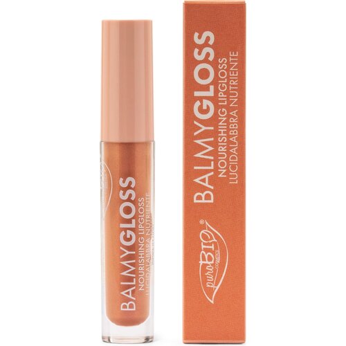 PuroBIO cosmetics Balmygloss - 03 shimmering soft peach Slike