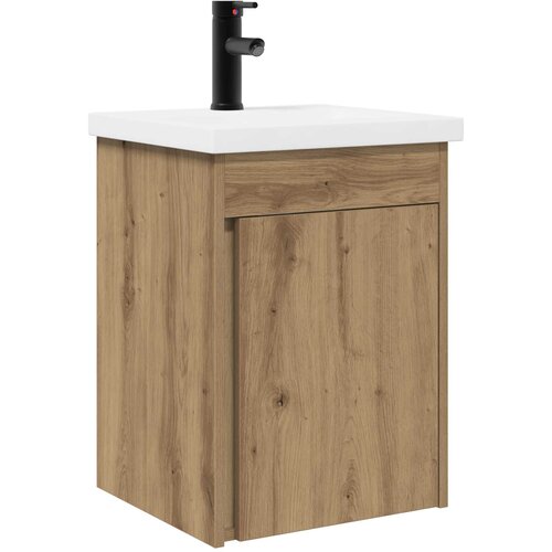 vidaXL Kopalniška omarica s tapo Artisan hrast 42 x 40 x 74,5 cm, (5000245396) Cene
