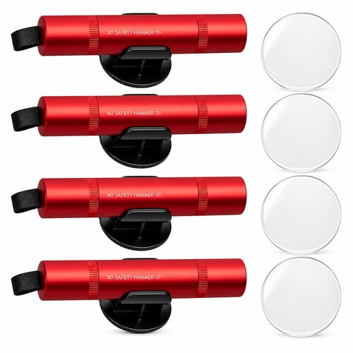 INF Komplet 4 aluminijastih re&amp;scaron;evalnih kladiv z rezalcem pasu Red, (5000505564) Slike
