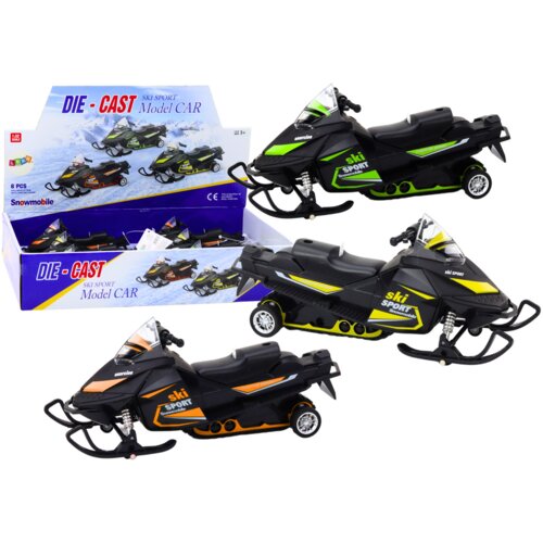  Snowmobile with spring suspension and drive, Scale 1:32, Lights, Sounds Cene