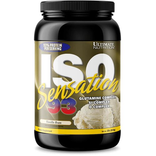 Ultimate Nutrition iso sensation 93 - najčistiji protein za maksimalne rezultate - vanila 0.91kg Cene