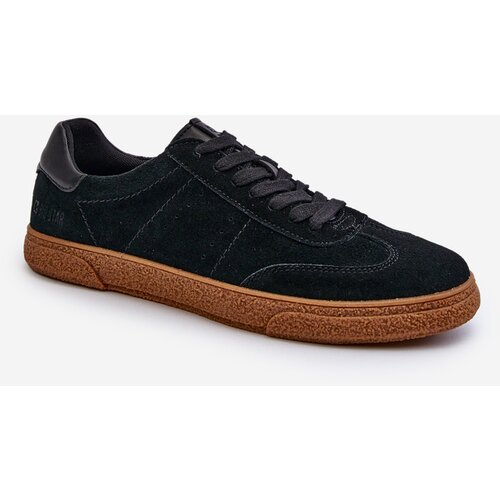 Big Star Low Men&amp;#039;s Sneakers Eco Leather NN174284 Black Slike