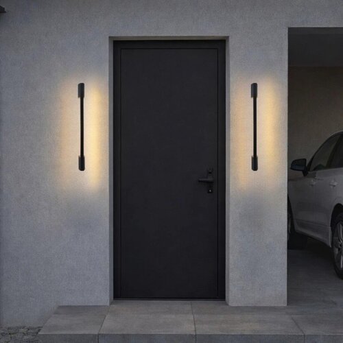 Rabalux 77052 - LED spolja&amp;scaron;nje zidno svetlo ZILINA LED/8W/230V IP54 59,5 cm crna Slike