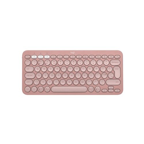 Logitech Tipkovnica Pebble Keys 2 K380s Multi-Device, roza, SLO g. Cene