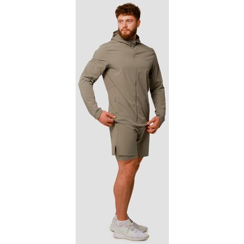 GymBeam jakna za trčanje pulse vetiver Slike