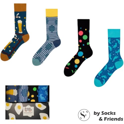 Socks & Friends Set Čarapa 4/1 Navy Cene