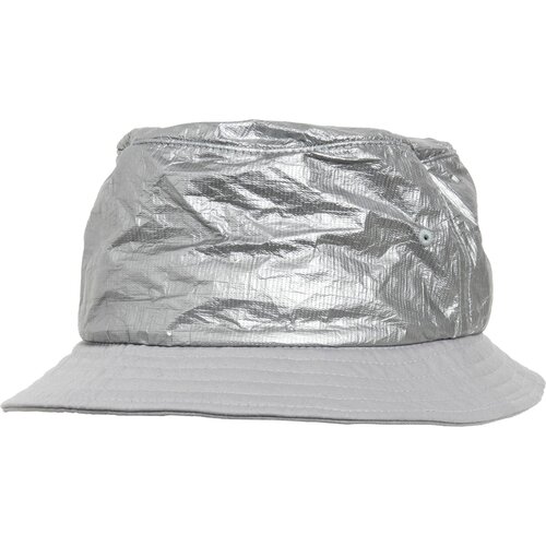 Flexfit Pressed paper bucket silver hat Slike