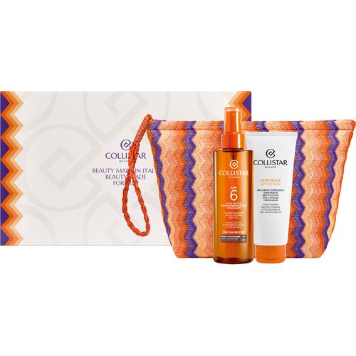 Collistar Ženski set Suvo za&scaron;titno ulje 200 ml + Hidratantni balzam za kožu posle sunčanja 100 ml Cene