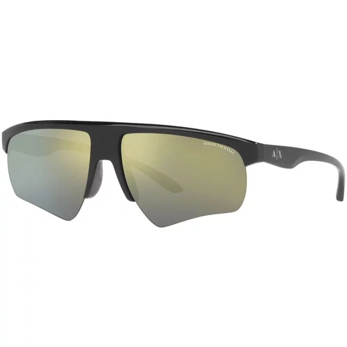 Armani Exchange Sunčane naočale '0AX4123S628158/2' svijetlozelena / crna / bijela