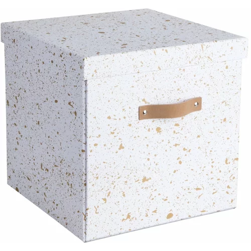Bigso Box of Sweden kutija za pohranu u zlatno bijeloj boji Logan
