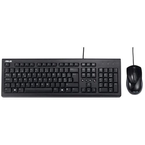 Asus Tastatura i mi&amp;scaron; U2000, žični komplet, crna Slike