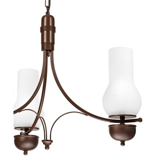  Brilagi - LED luster na lancu COTTAGE 3xE14/40W/230V hrast/bela Slike