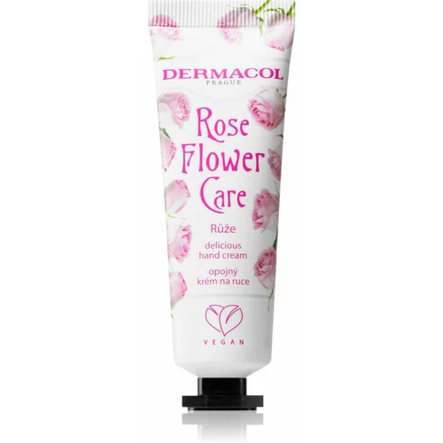 Dermacol rose flower care zaščitna in hranljiva krema za roke 30 ml za ženske