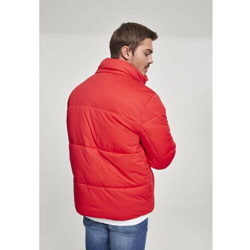 Urban Classics boxy puffer jacket fire red Cene