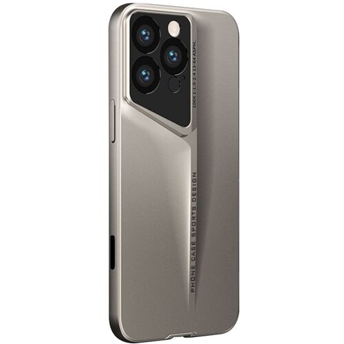Maska elegancy za iphone 16 pro max/ zlatna Slike