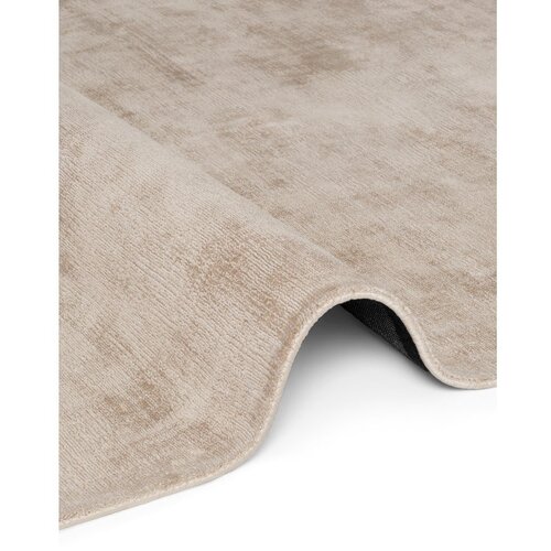 Vikosa Bež ročno tkana viskozna preproga 80x150 cm Noemi &amp;ndash; Slike